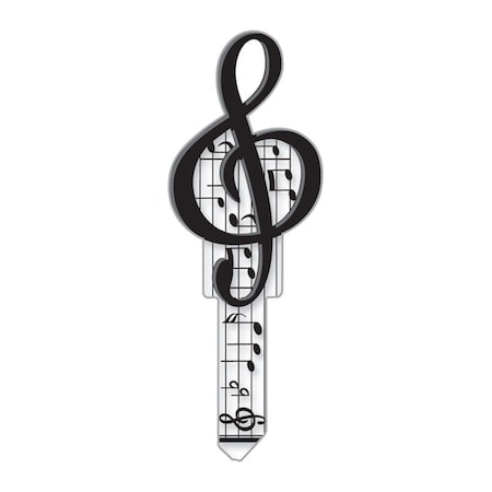 Lucky Line B125K Music Key Blank KW1 & KW11, 5PK 5661160